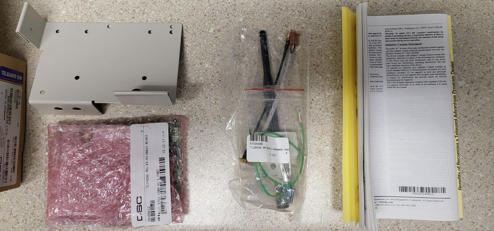 DSC TL2603GR-TEL