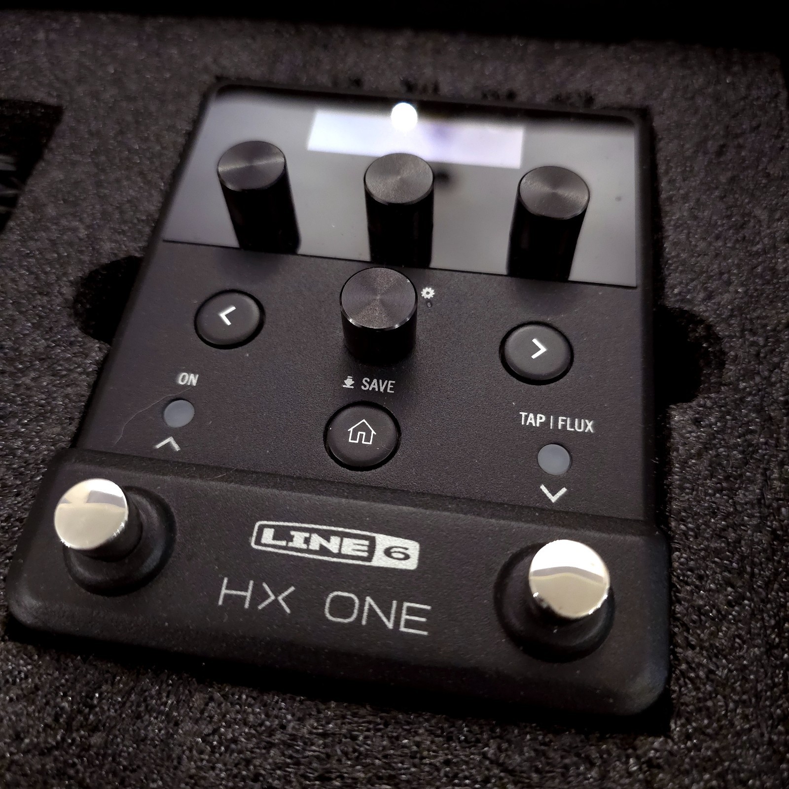 Line 6 HX One Stereo Guitar Effects Pedal Multi FX Processor Box Power Supply