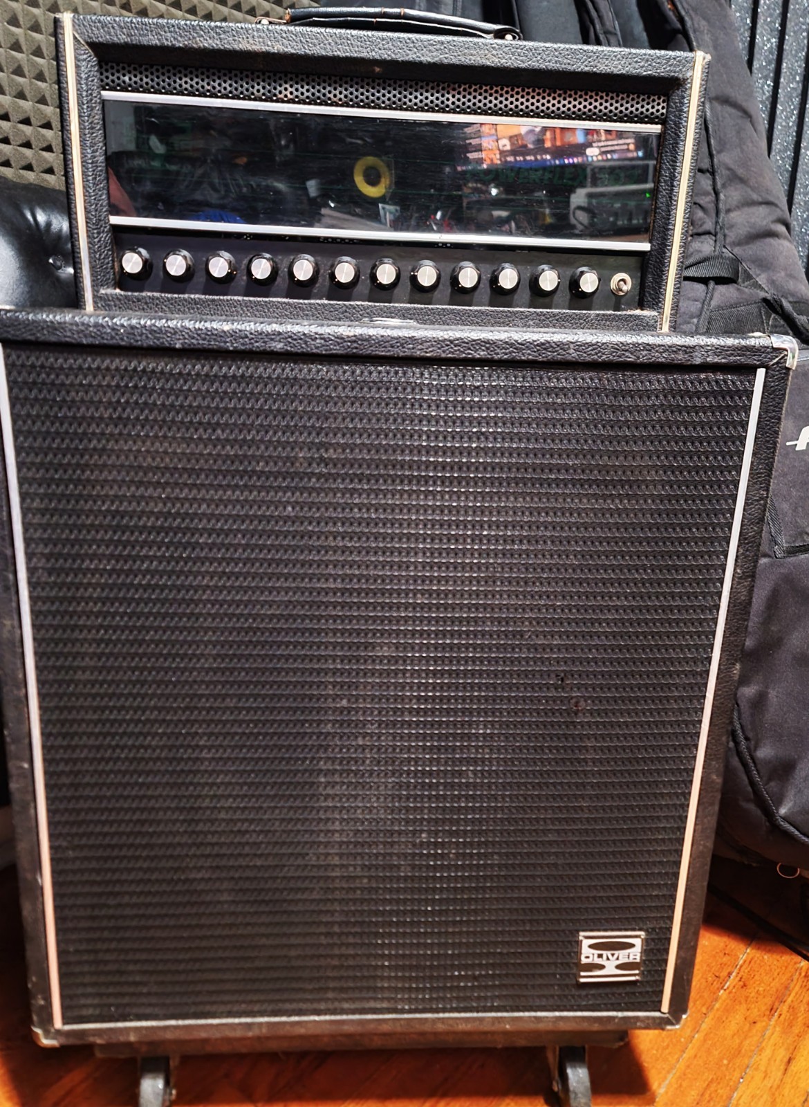 Vintage Oliver Powerflex 502A Amp -A Jess Oliver Design "LOCAL PICK-UP ONLY"