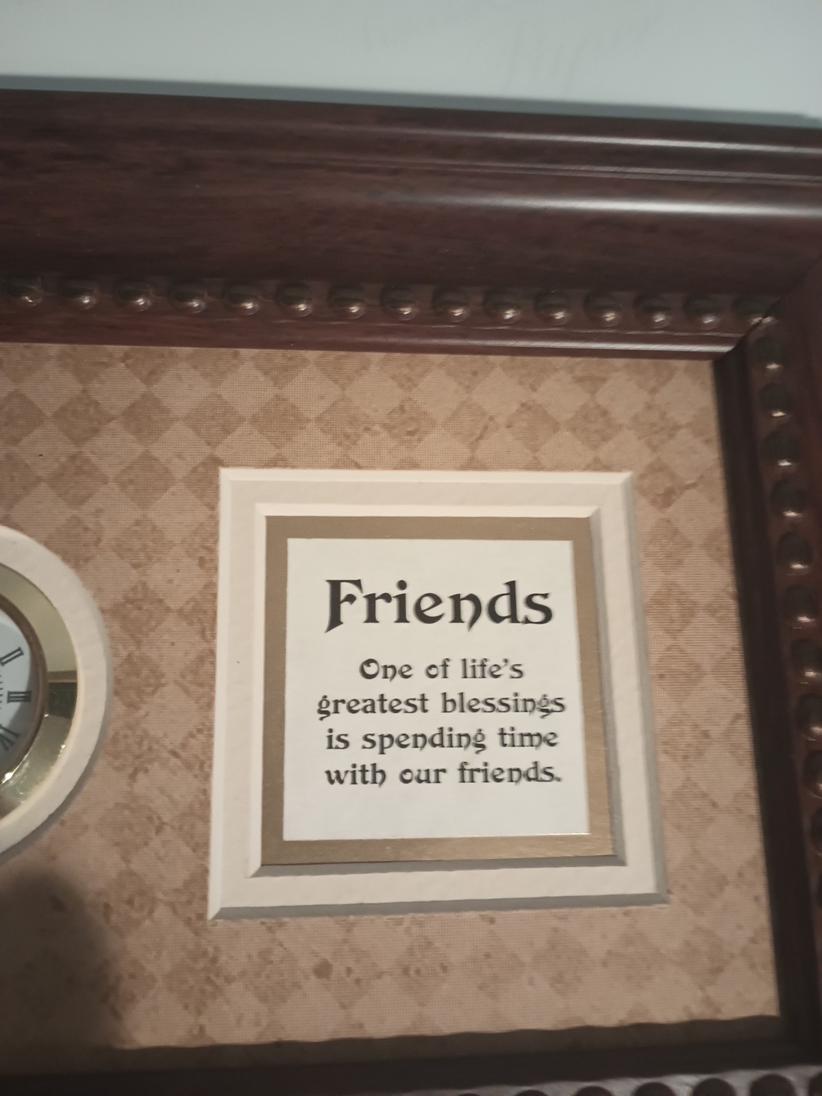 Trust Picture Frame Clock