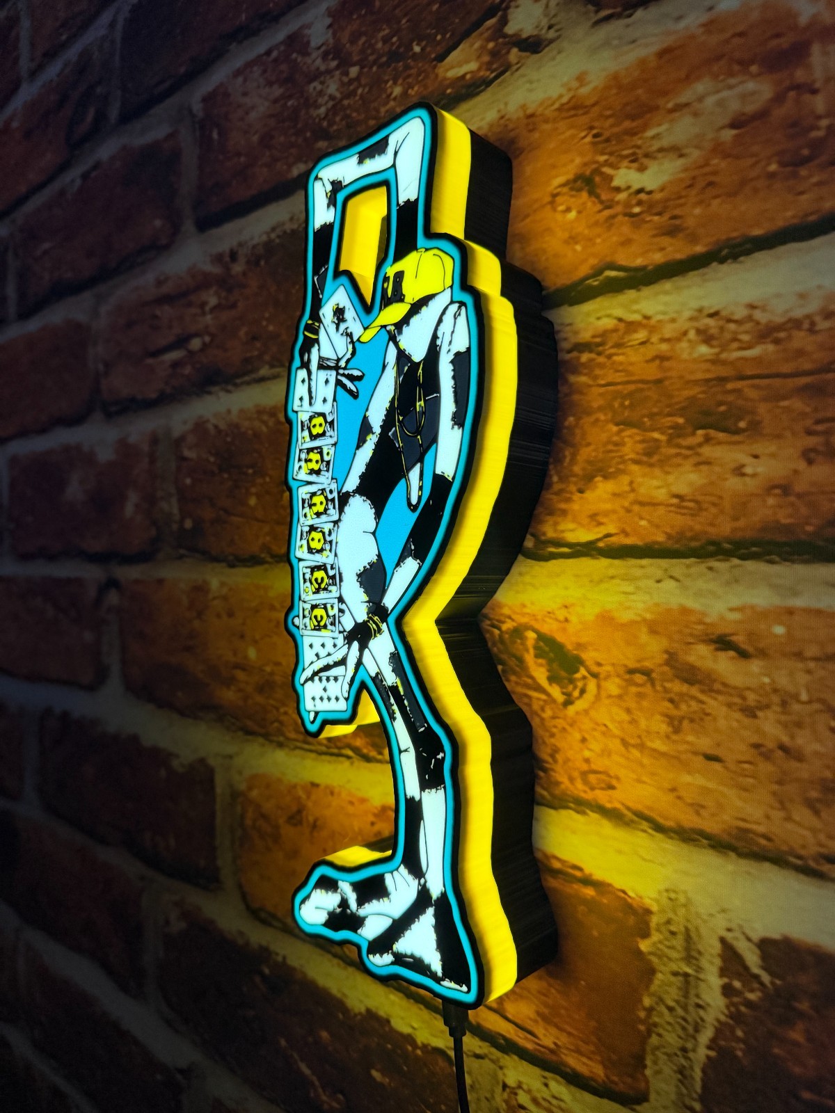 Ray Barbee Ragdoll | 3D Printed LED Light Box | Skateboard Night Light