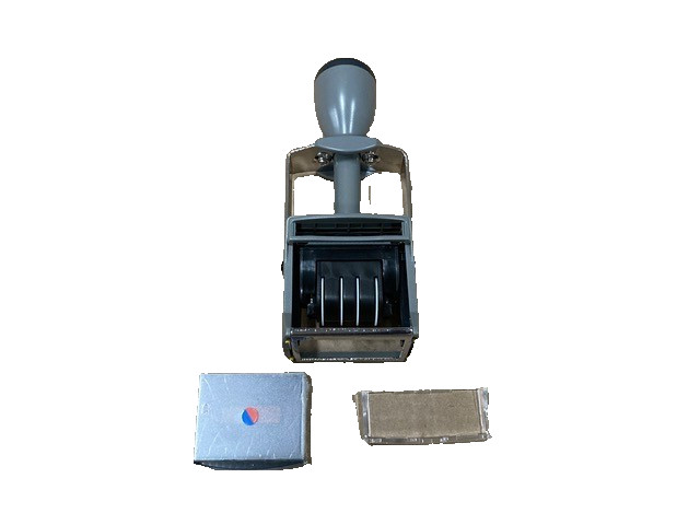 Xstamper Stamper Paid and Date Stamp, Self Inking XC40312, 2 Color