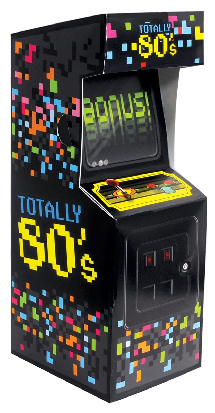 Arcade Video Game Centerpiece 10", Multicolored