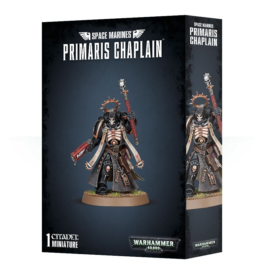 Primaris Chaplain Space Marine Warhammer 40K NIB Blister