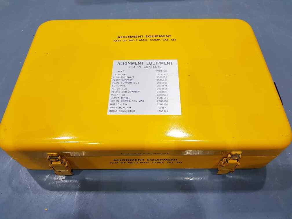 SPERRY RAND MAGNETIC CAMPASS CALIBRATION SET MC-2(complate set)