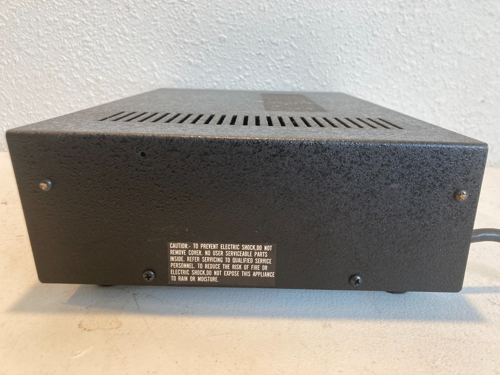 Bogen Amm-4 Amplifier With Rack Panel Mounts!