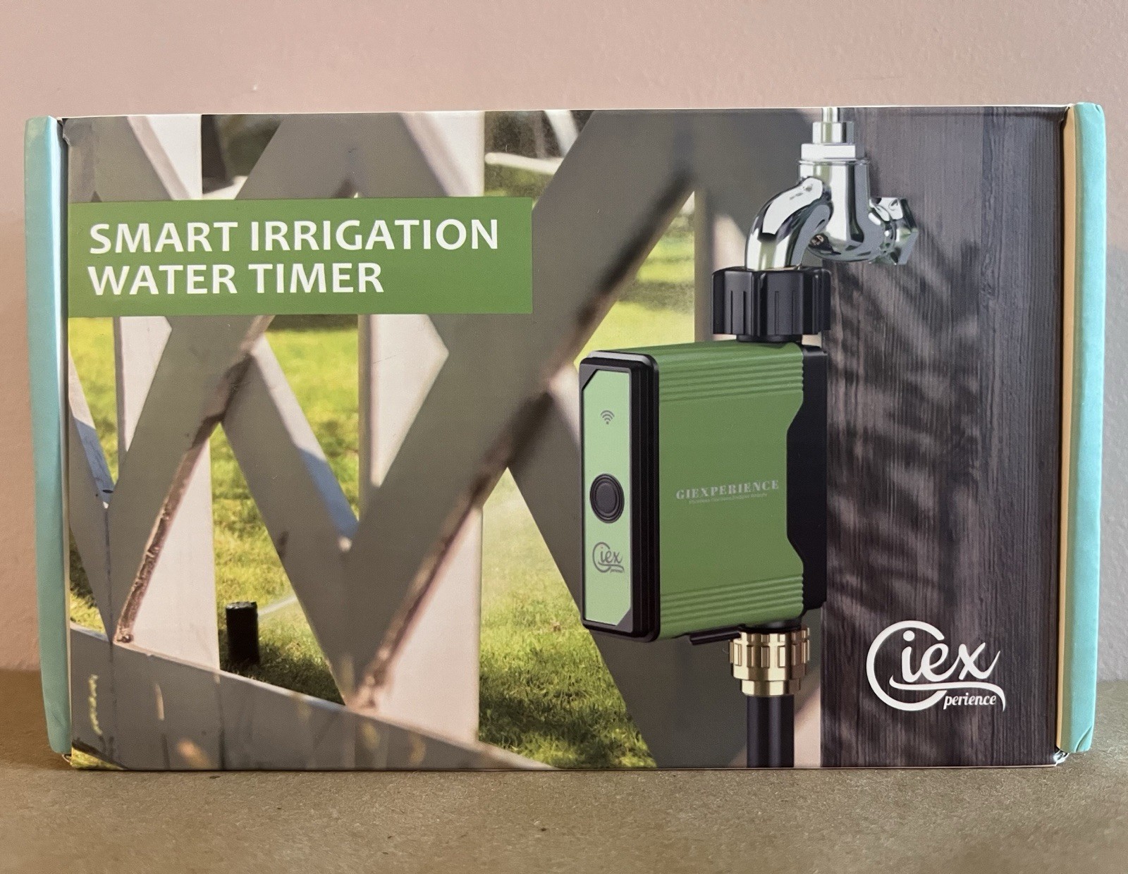 Giex GX-02 Wi-Fi Smart Irrigation Water Timer W/ Integrated Flow Meter OPEN BOX