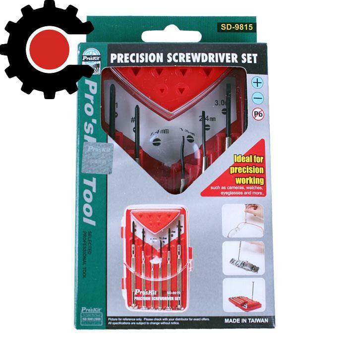Eclipse Tools Pro'sKit 6 Piece Precision Screwdriver Set