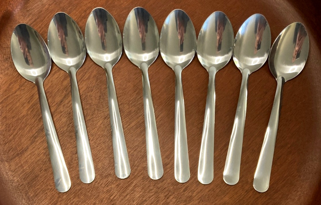 Tramontina ProLine Windsor Stainless Steel Dinner Oval Soup Spoons 8-Piece Set