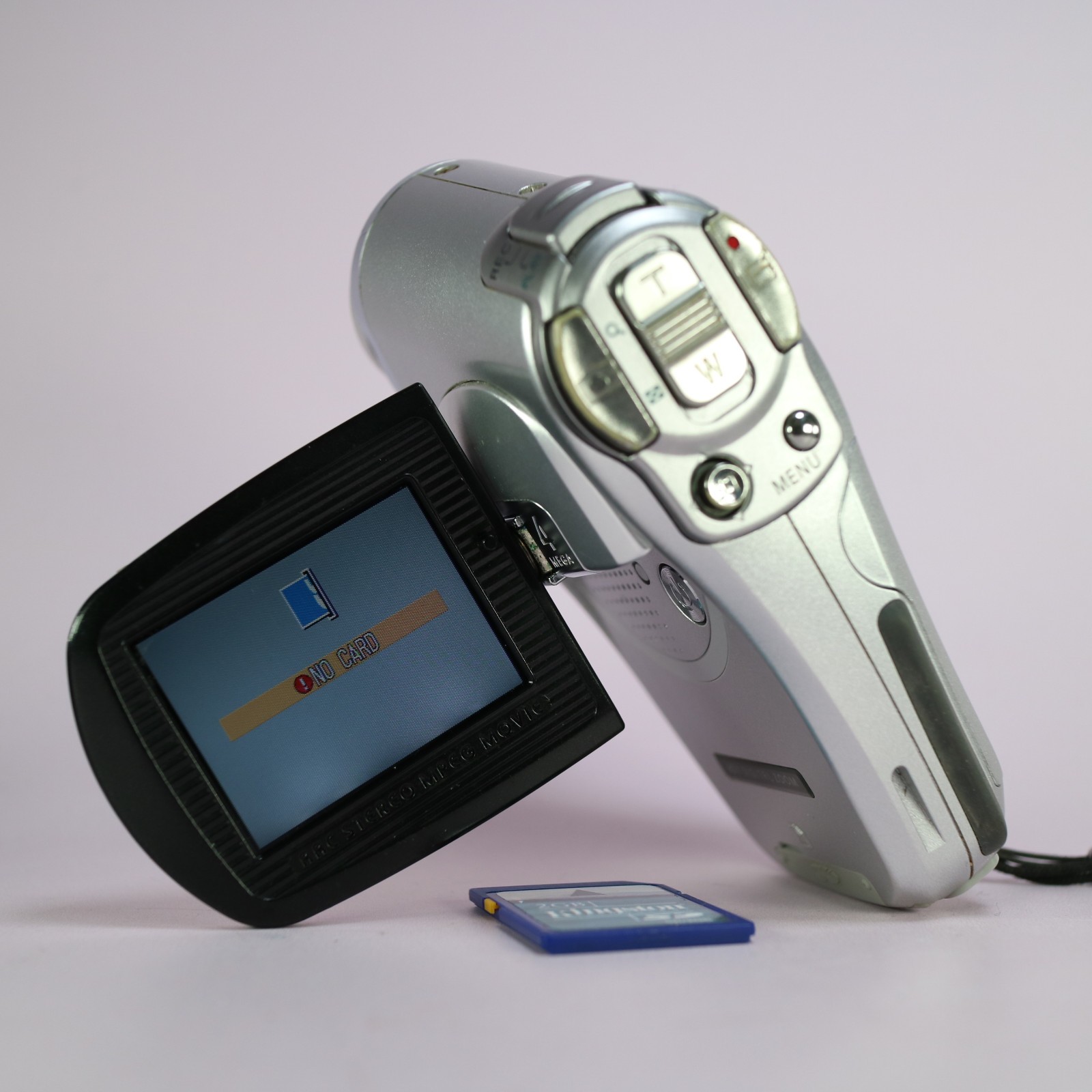 Sanyo Xacti VPC-C40 4.0MP Digital Camcorder Silver Tested Full Working Set