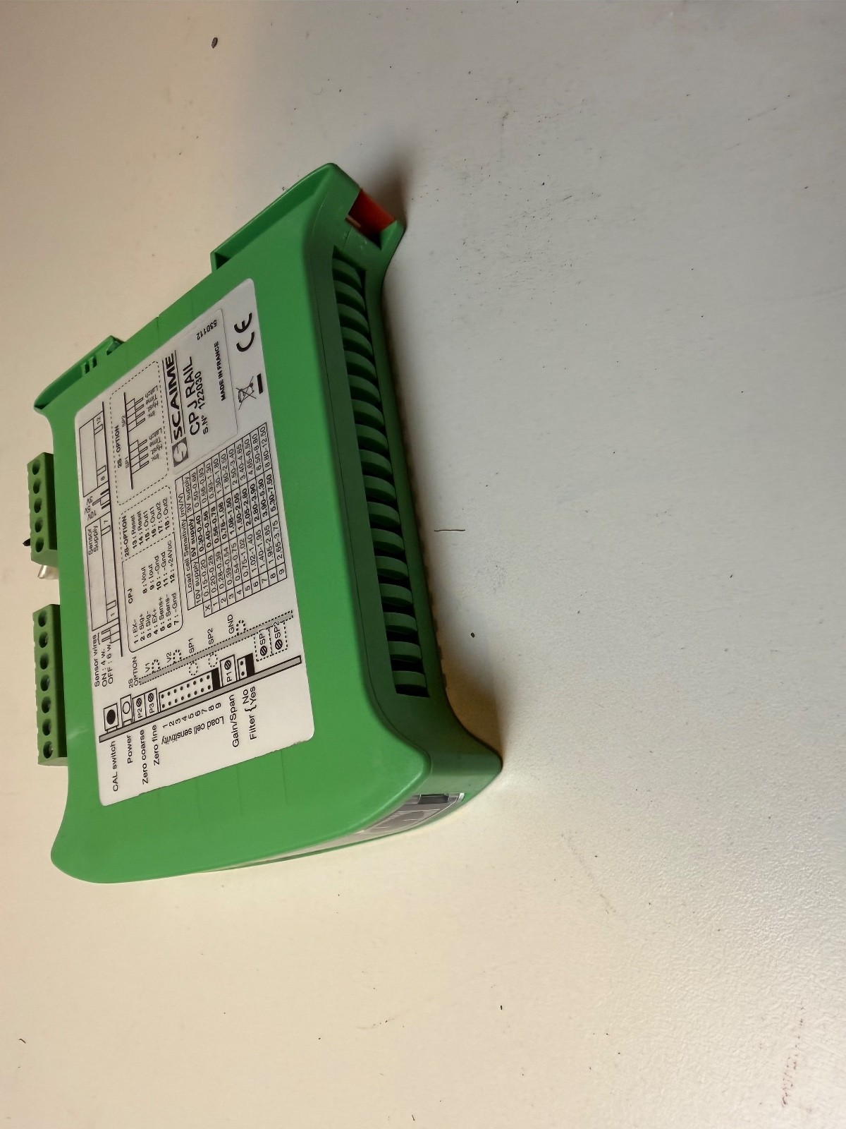 SCAIME CPJ RAIL Analog Strain Gage Conditioner