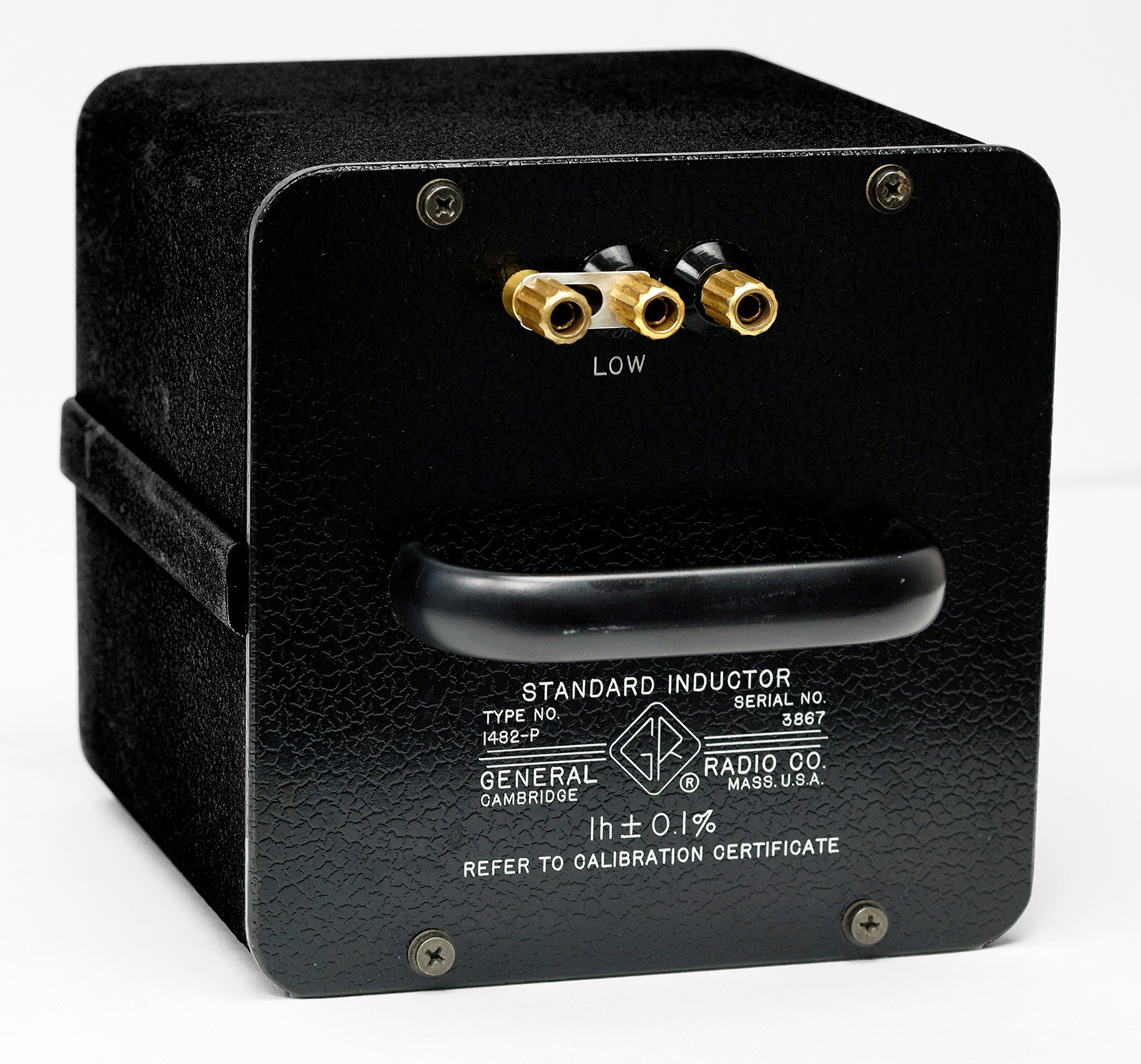 GR General Radio, GenRad IET Labs 1482-P Standard Inductor 1 H 1482P 0.1%