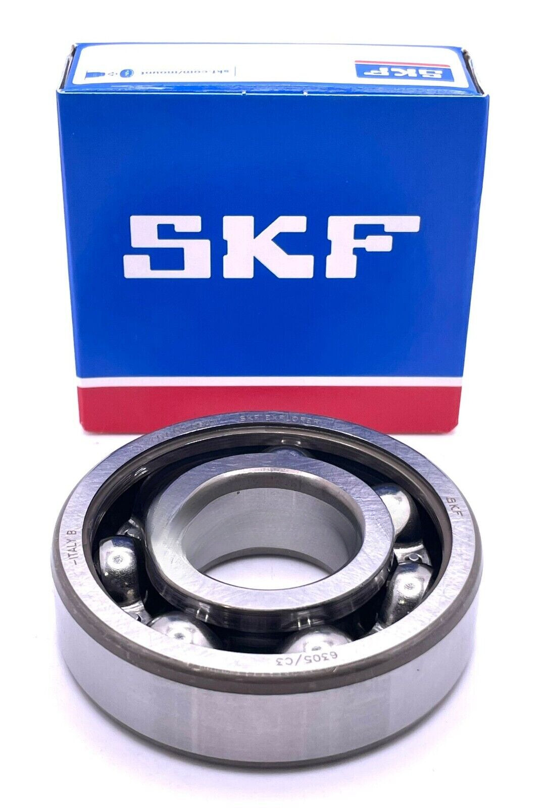 NEW SKF 6004 C3 DEEP GROOVE BALL BEARING OPEN, NO SEALS 20x42x12