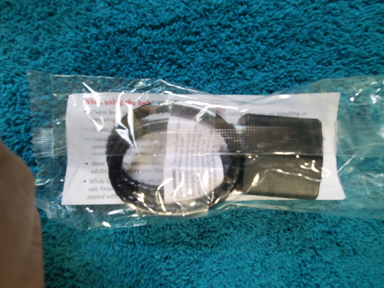 Ruger LCP Gun Cable Lock & 2 Keys 380 Safety Lockdown Factory Sealed 30mm NEW