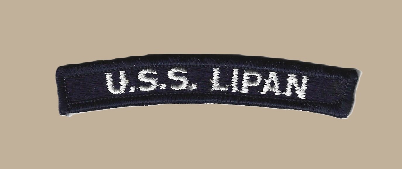 US Navy ATF-85 USS Lipan Fleet Tug UIM Shoulder Rocker Tab (01)