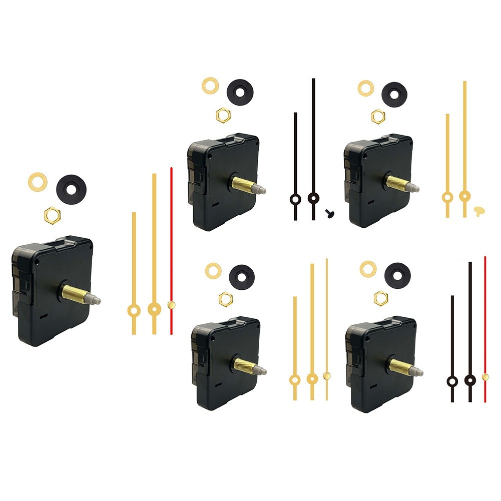 Silent Clock Movement Runs On AA Battery Silent And Accurate Timekeeping