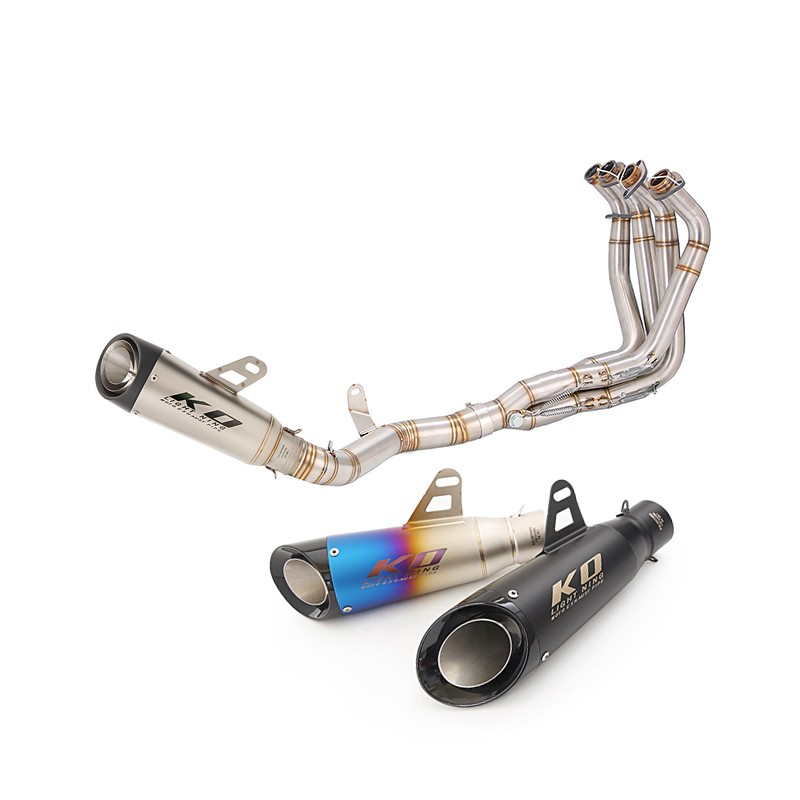 For Kawasaki Z900 2017-2025 Header Pipe Exhaust Muffler Silencer Full System