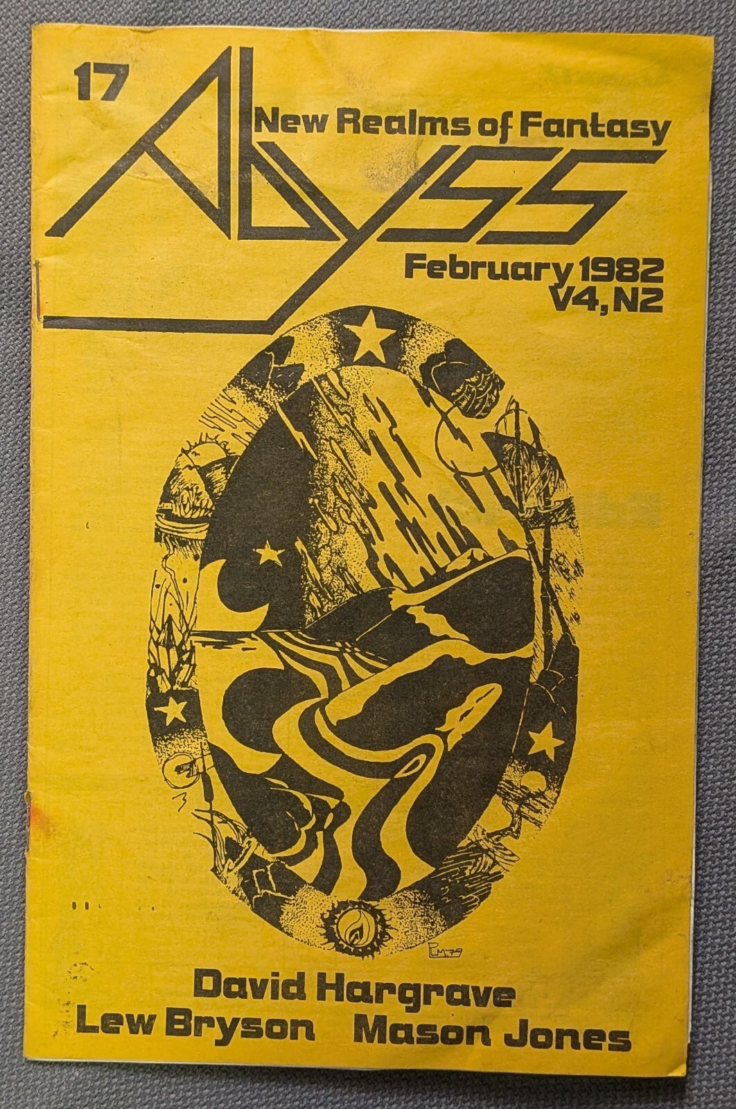 Abyss #17 Nalle 1982 Rare D&D RPG Fanzine Magic Duels, Assyro-Babylonian Mythos