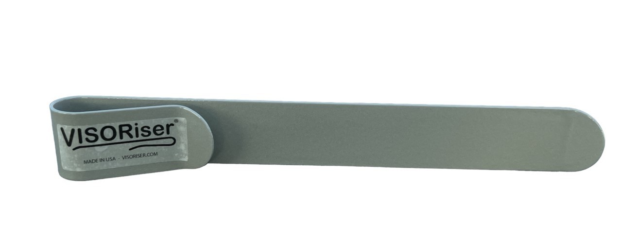 Auto sun visor quick fix-The VISORiser will make your car visor stay up-DarkGray