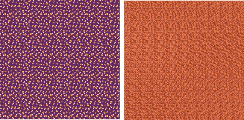 Spooky Jack, Candy Corn, Halloween, scrapbook paper, DS, Reminisce SPK003