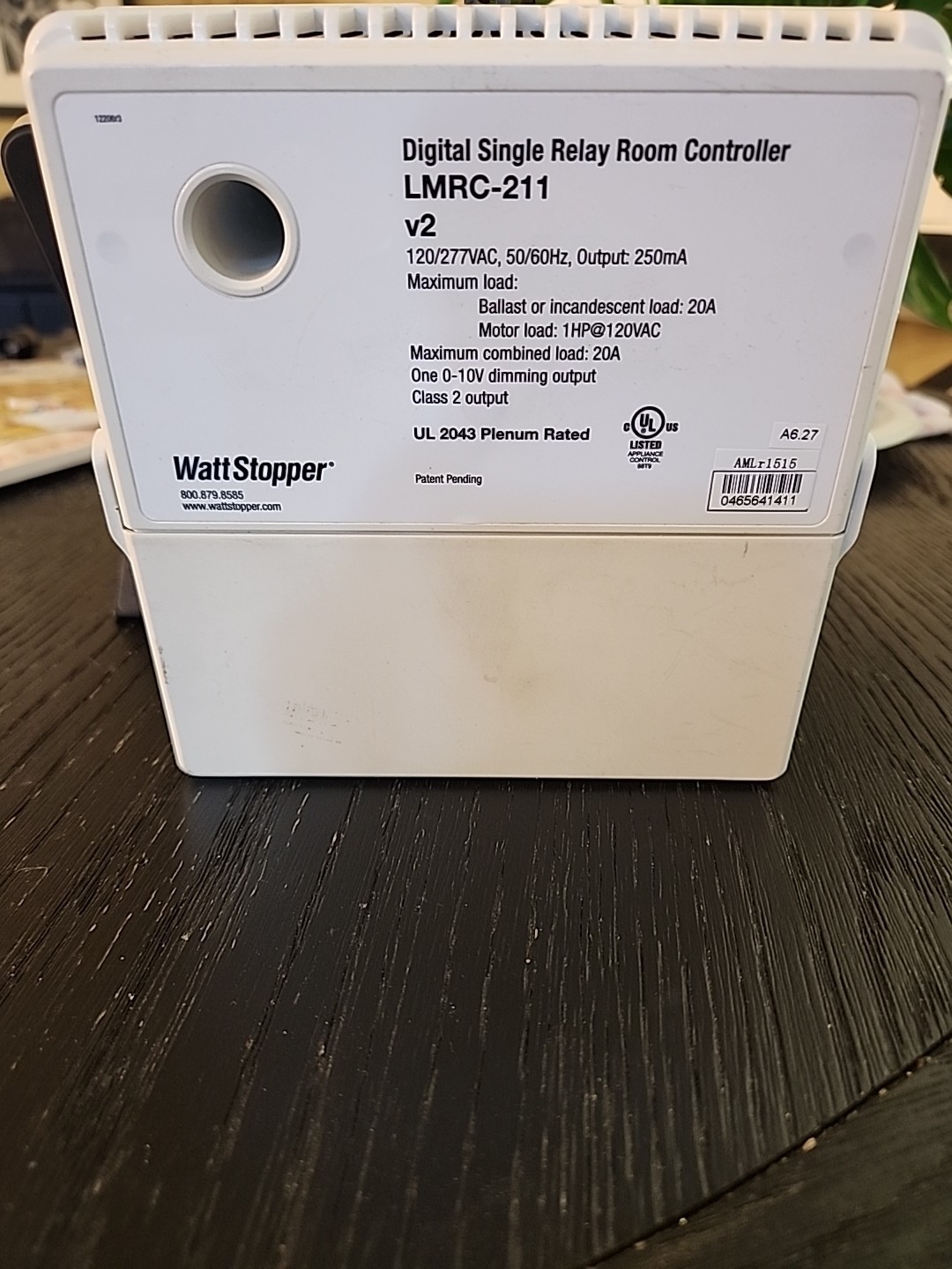 LMRC-211 WATTSTOPPER Digital Single Relay Room Controller