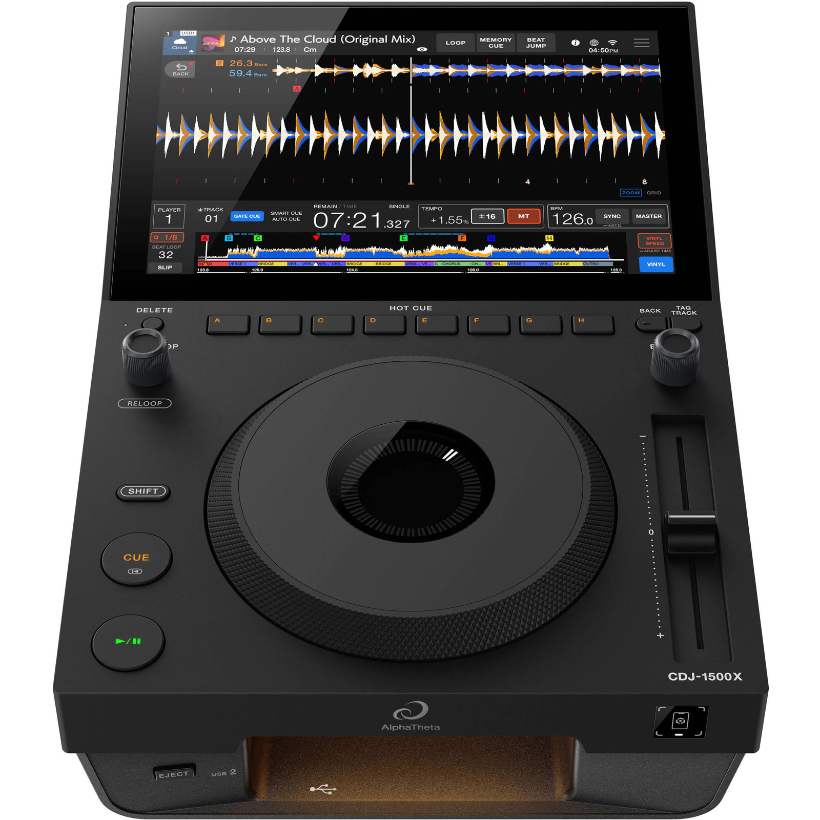 AlphaTheta CDJ-1500X DJ Multi-Player