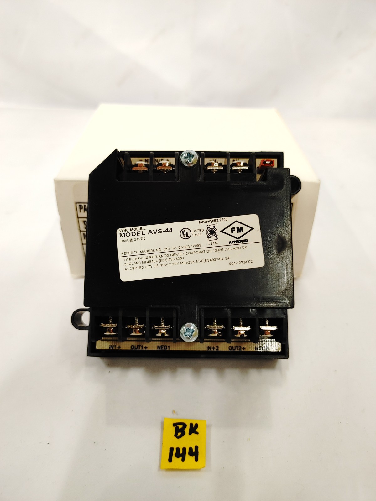 Gentex AVS-44 Control Module