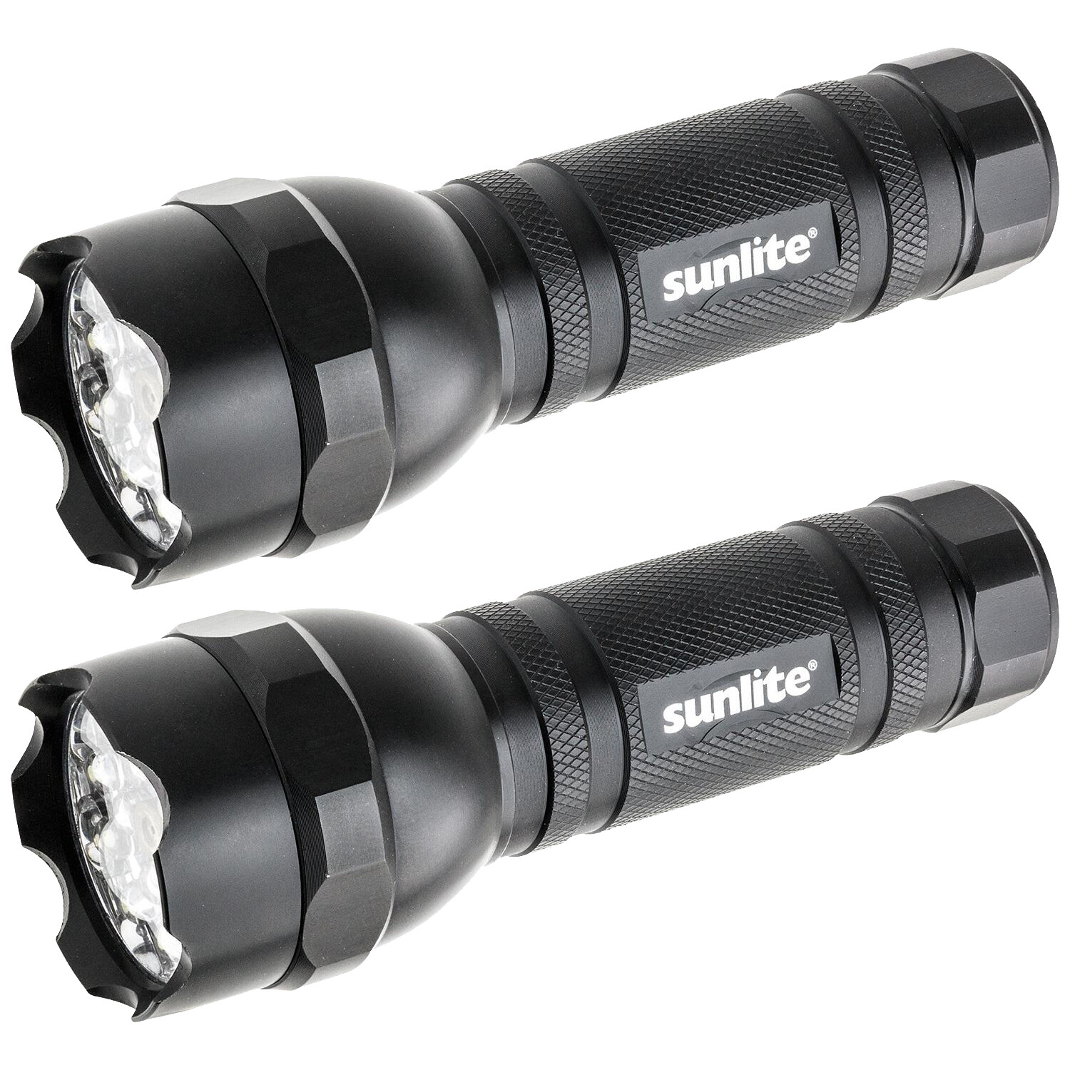 Tactical Flashlight, Red Laser, Strobe, Green LED Mode, Water Resistant