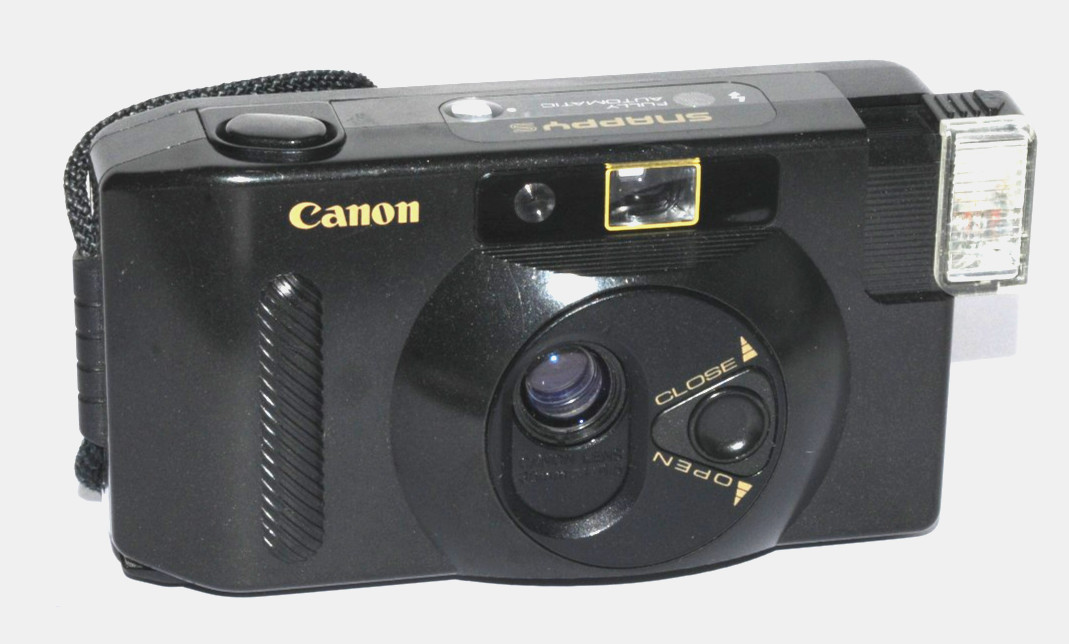 Canon Snappy S 35mm Film Camera Point & Shoot Fully Automatic -BATTERY TESTED-