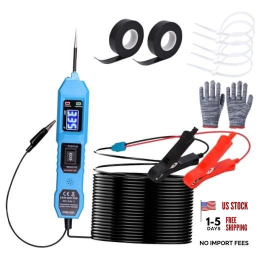 Automotive Power Circuit Probe Tester 3.5-36V DC,6-in-1 Automotive Blue Set