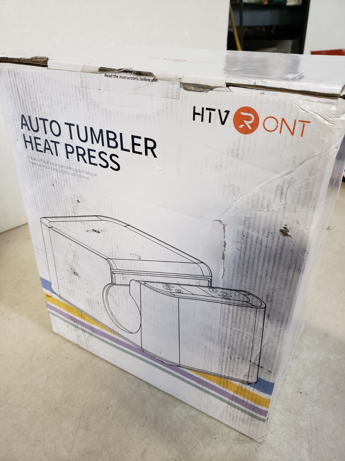 HTVRONT Auto Tumbler Mug Heat Press Machine