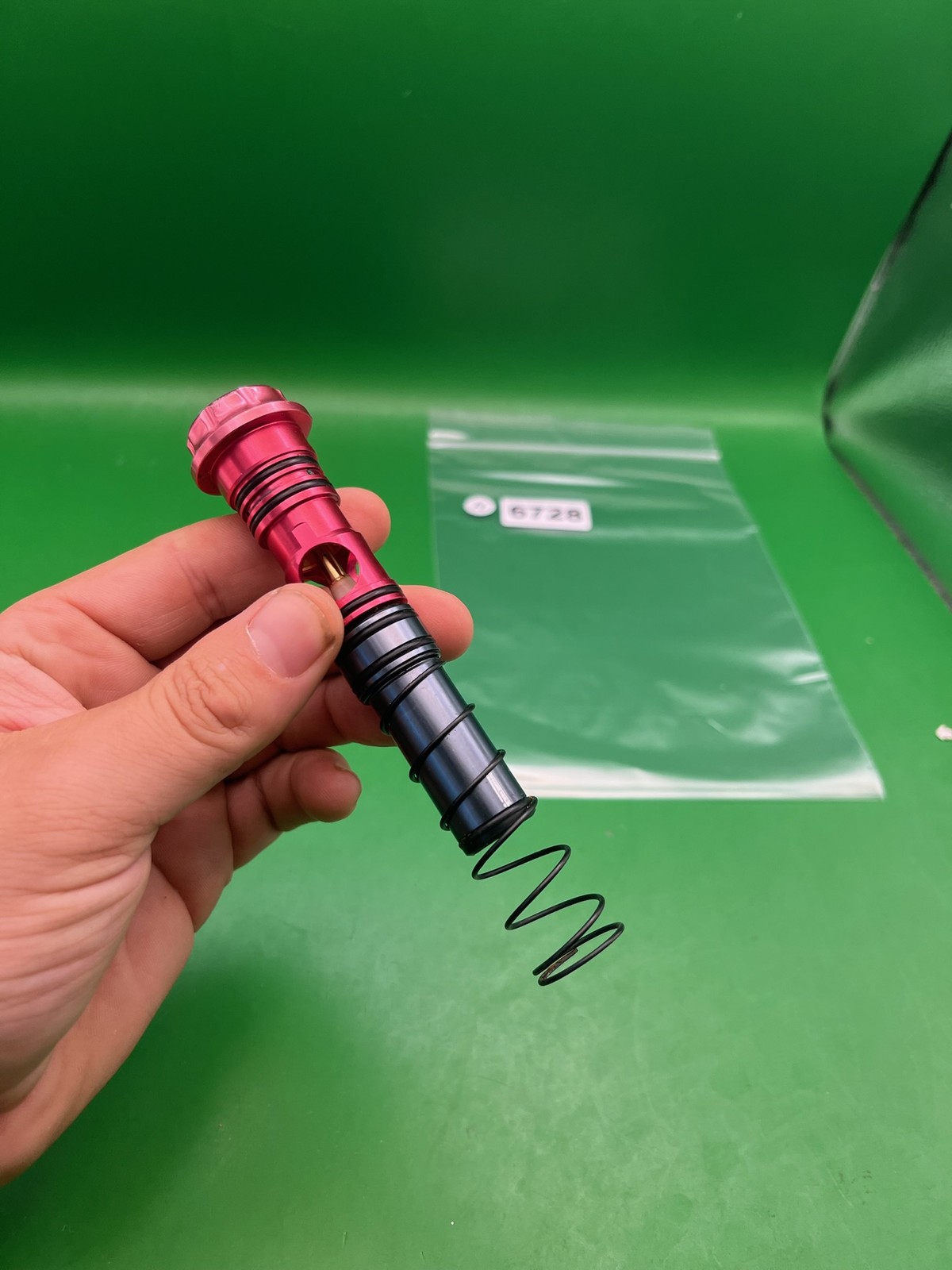 Empire Invert Mini Bolt Engine Red Black with Spring