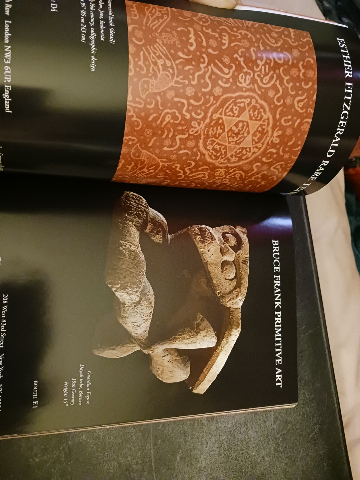TRIBAL & TEXTILE ARTS NEW YORK INTERNATIONAL SHOW art exhibition catalog 2005