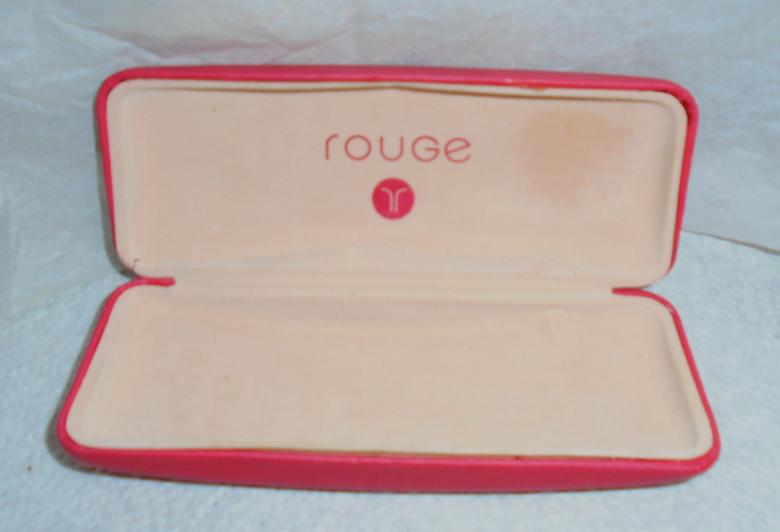 Rouge Authentic Eyeglass Hard Case Near Mint Condition