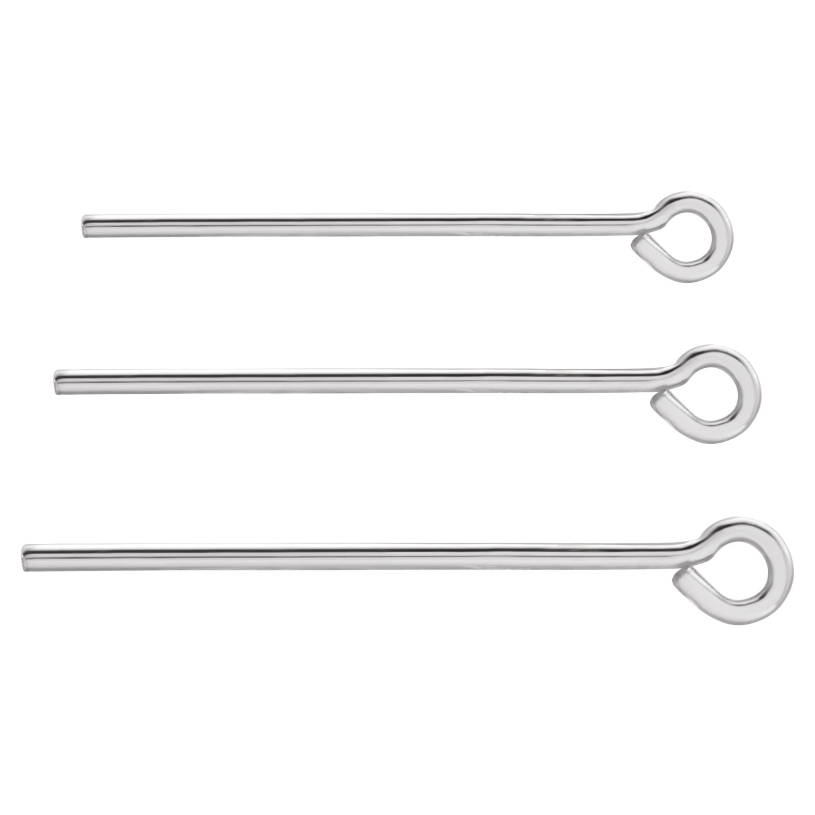Sterling Silver Replacement Hoop Wire  2 pcs