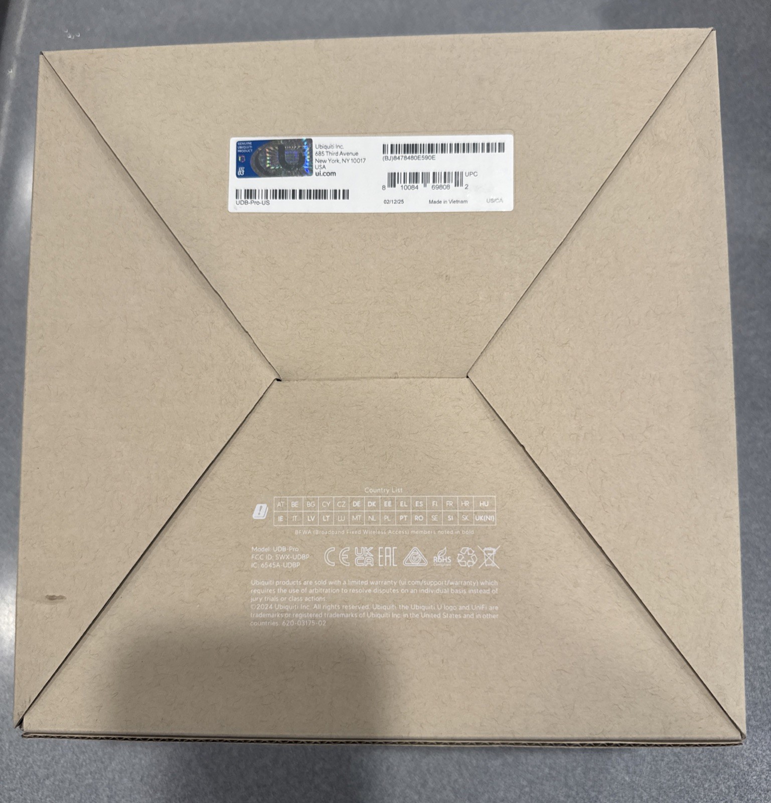 Ubiquiti UDB-Pro-US UniFi Device Bridge Pro - US VERSION