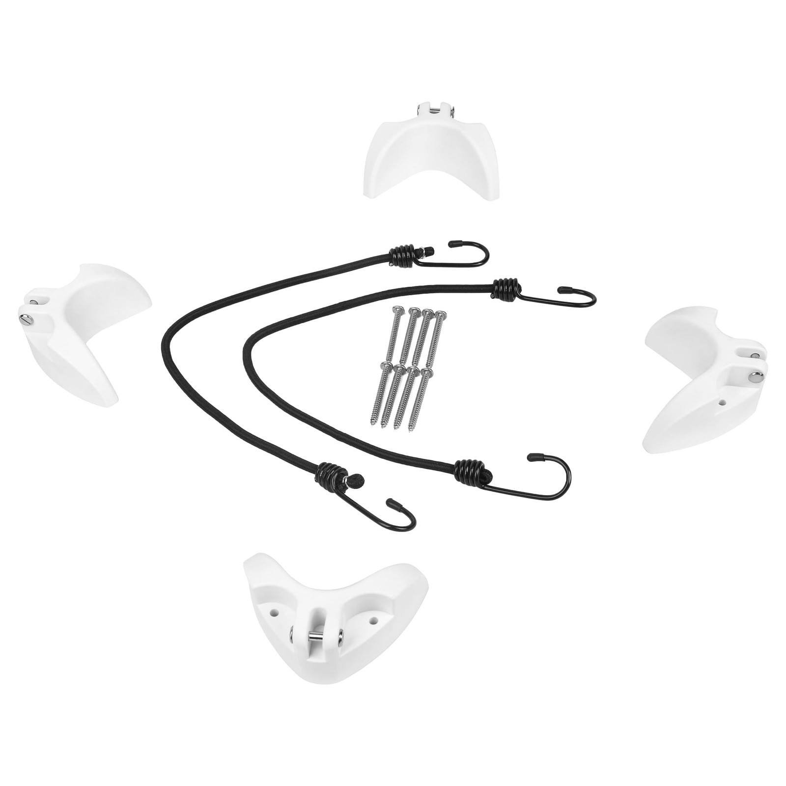 Universal Boat Cooler Mounting Kit with Quick-Connect Straps for Easy Use
