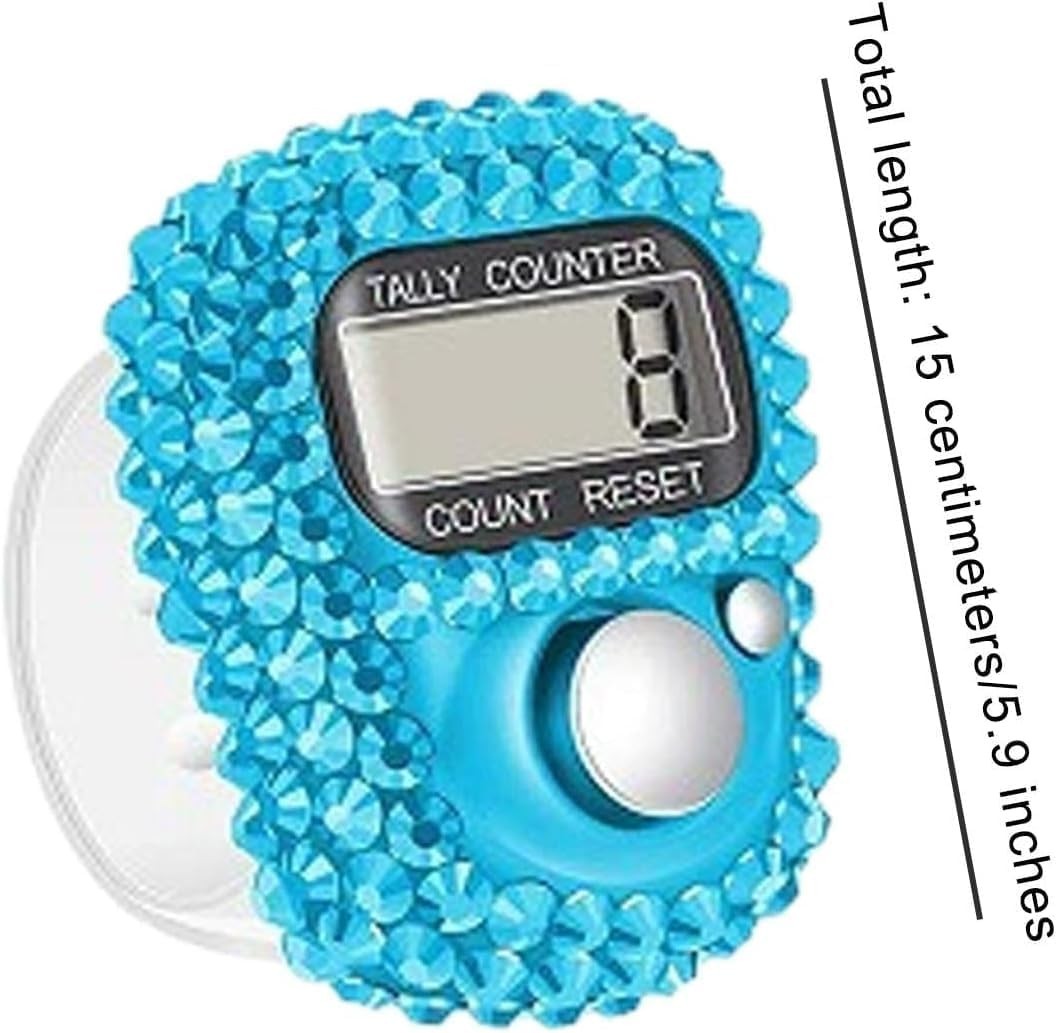 Lightweight and Portable Electronic Tally Counter - Resettable for Multiple Uses