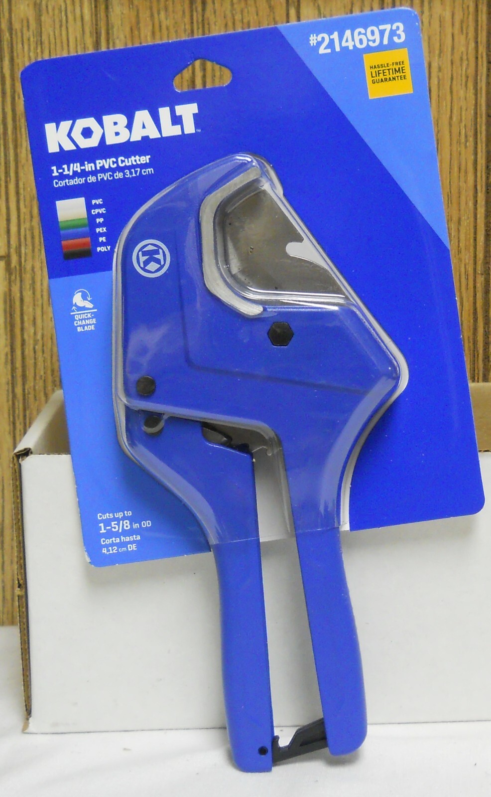 Kobalt 1-1/4 Inch PVC Cutter #2146973