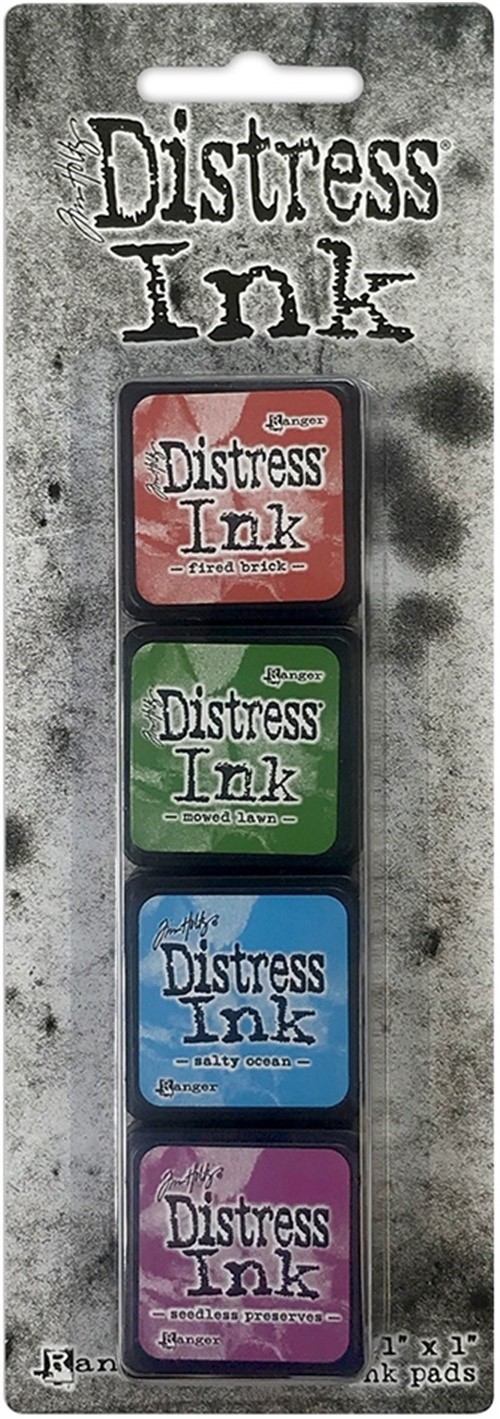 Ranger TDPK-40323 Distress Mini Ink Pads 4/Pkg-Kit 2
