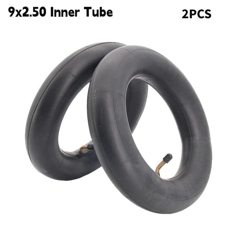 2X 9X2.50 butyl inner tube for electric scooter balance car 85/65-6.5 70/65-6.5
