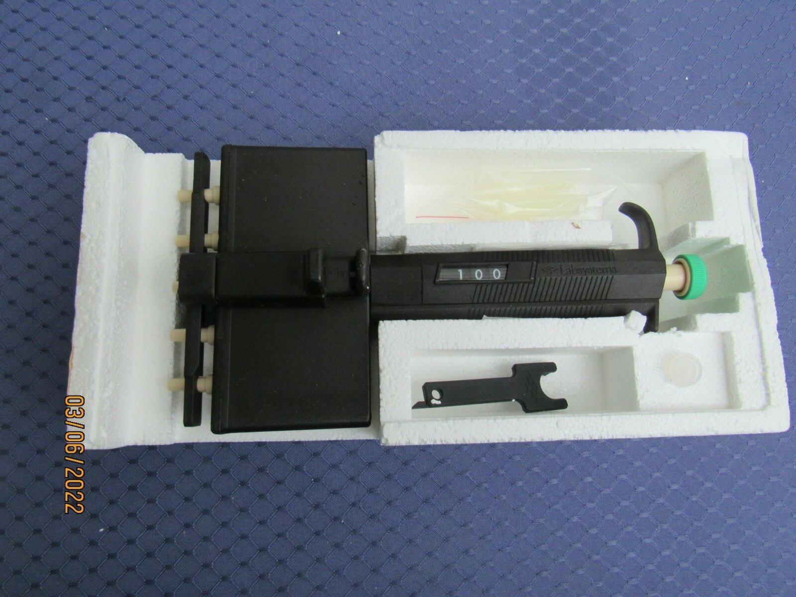 NEW Labsystems Finpipette 5 CHANNEL PIPETTE 40-200uL with tip ejector guaranteed