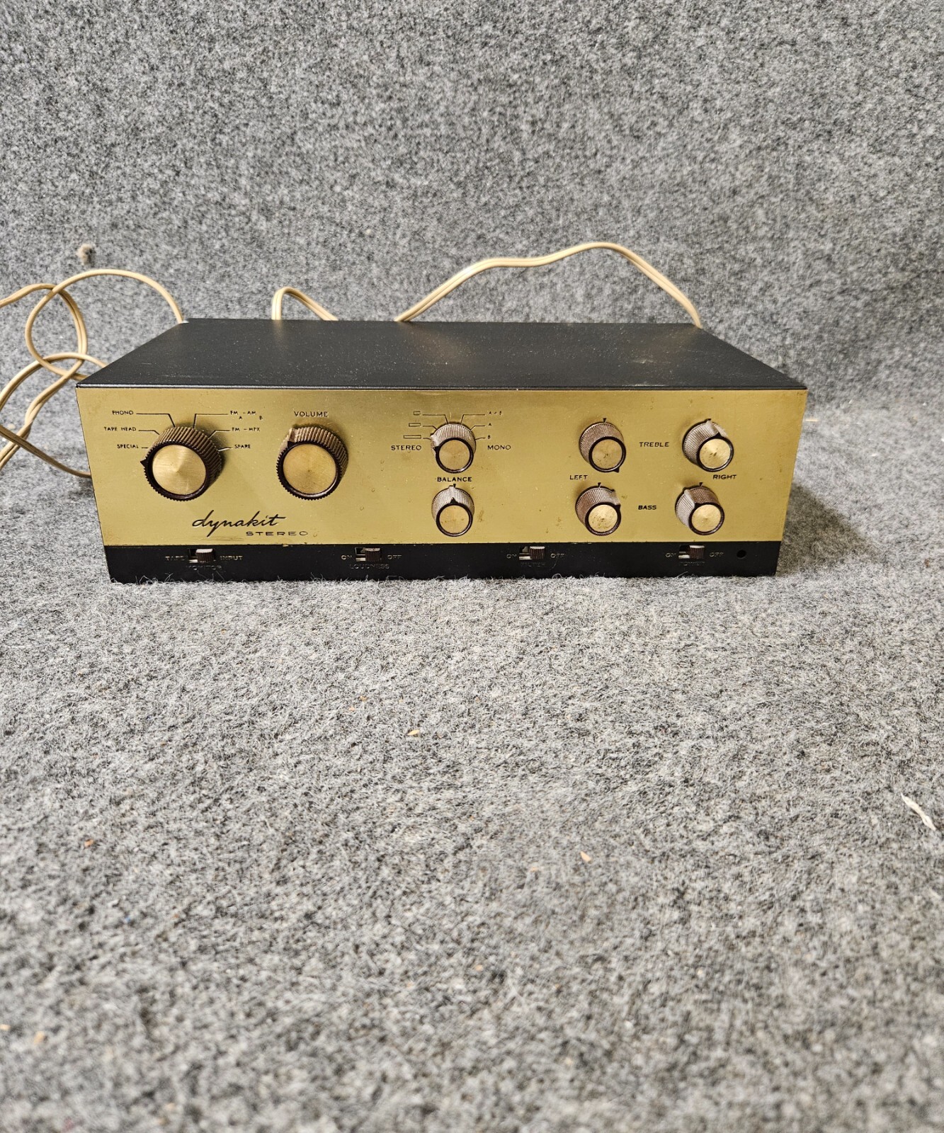 RESTORED DYNAKIT PAS-2 Stereo Preamp preamplifier