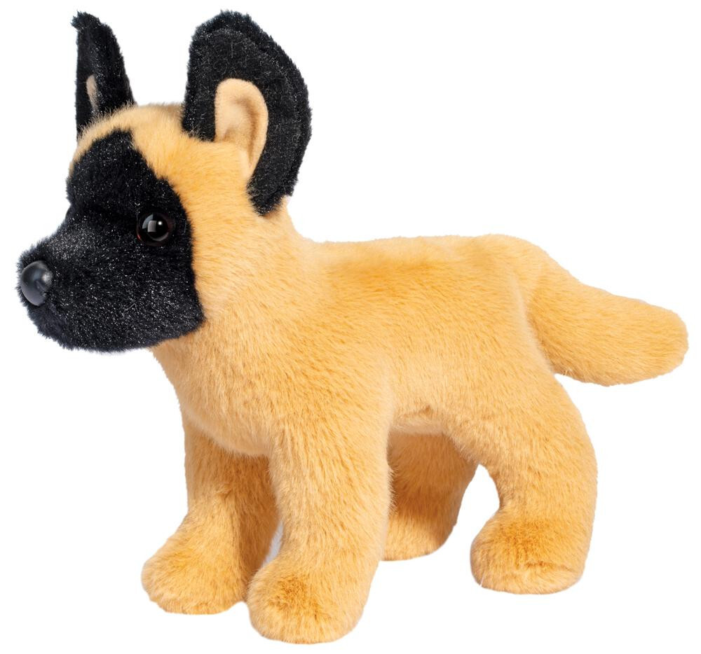 Brent 8"  Belgian Malinois Dog Douglas Plush Stuffed Animal Cuddle shepherd pup