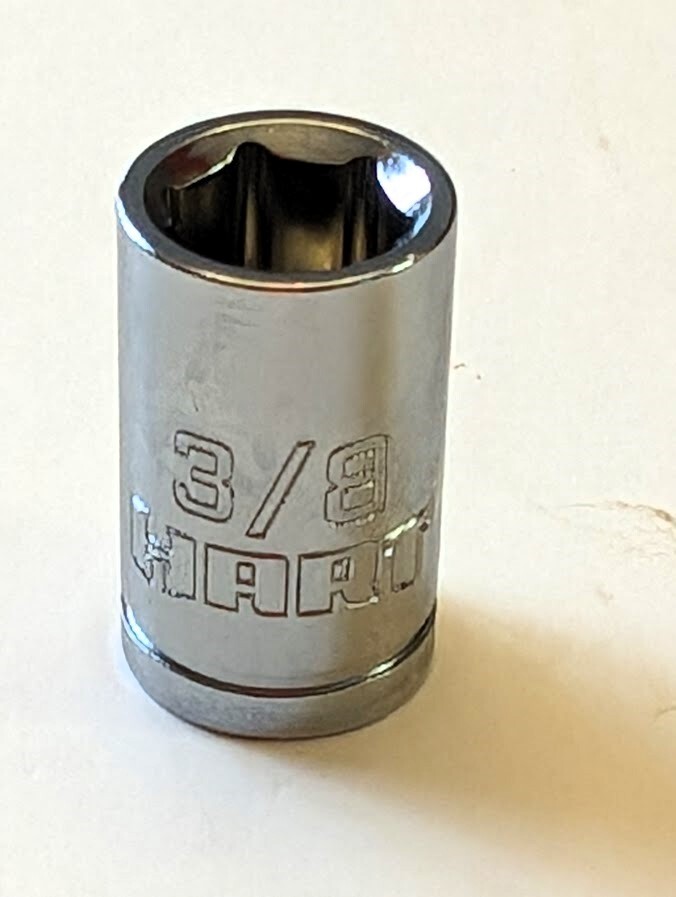 Hart 1/4 Inch Drive 6 Point SAE Socket(s) Size Options