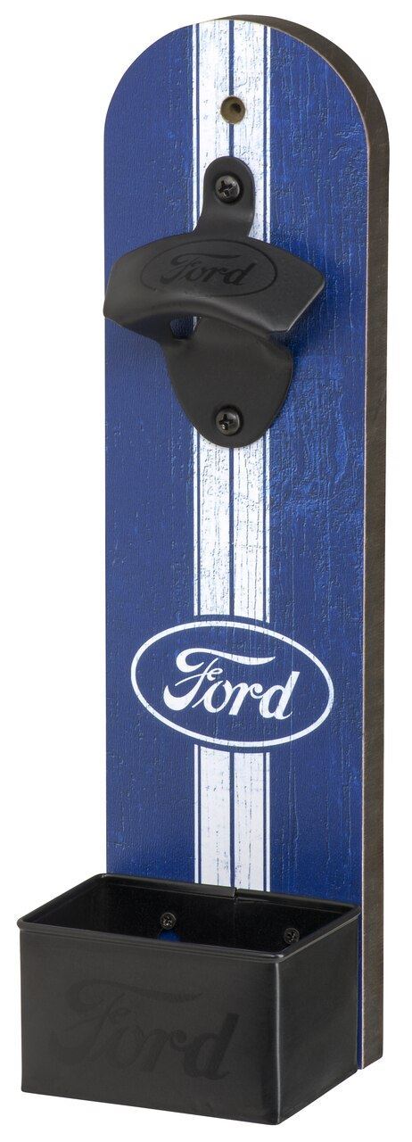Ford Wall Mount Bottle Opener * Bar, ManCave, Garage, Anywhere! Ships FREE to US