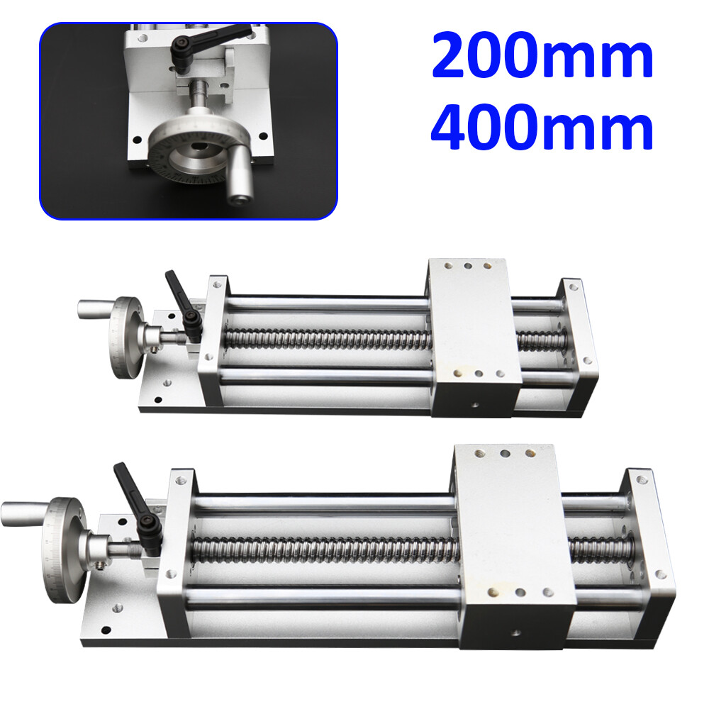 CNC Sliding Table XYZ Axis Cross Slide Linear Guide Stage SFU1605 Ballscrew New
