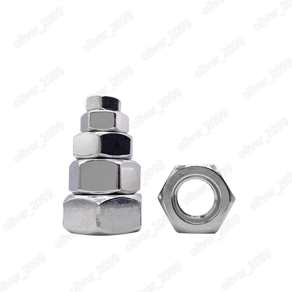 316 Stainless Steel DIN934 Hexagon Nuts Hex Nuts M3 M4 M5 M6 M8 M10 M12 M14 M64
