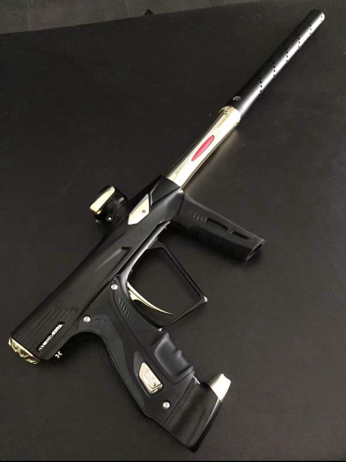 HK Army Shocker RSX Paintball Marker - Black / Gold