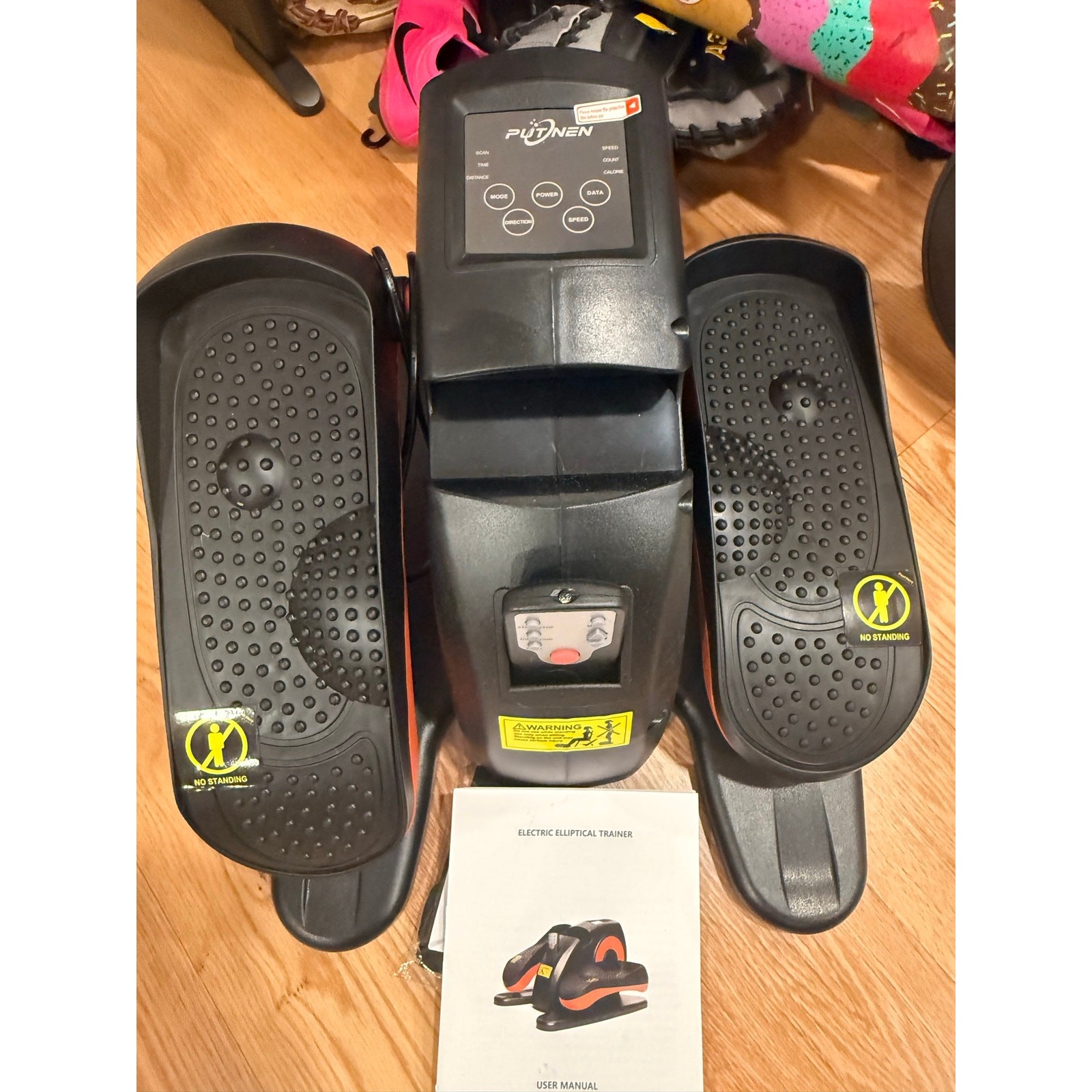 NEW Under Desk Elliptical Machine 12 Adjustable Settings